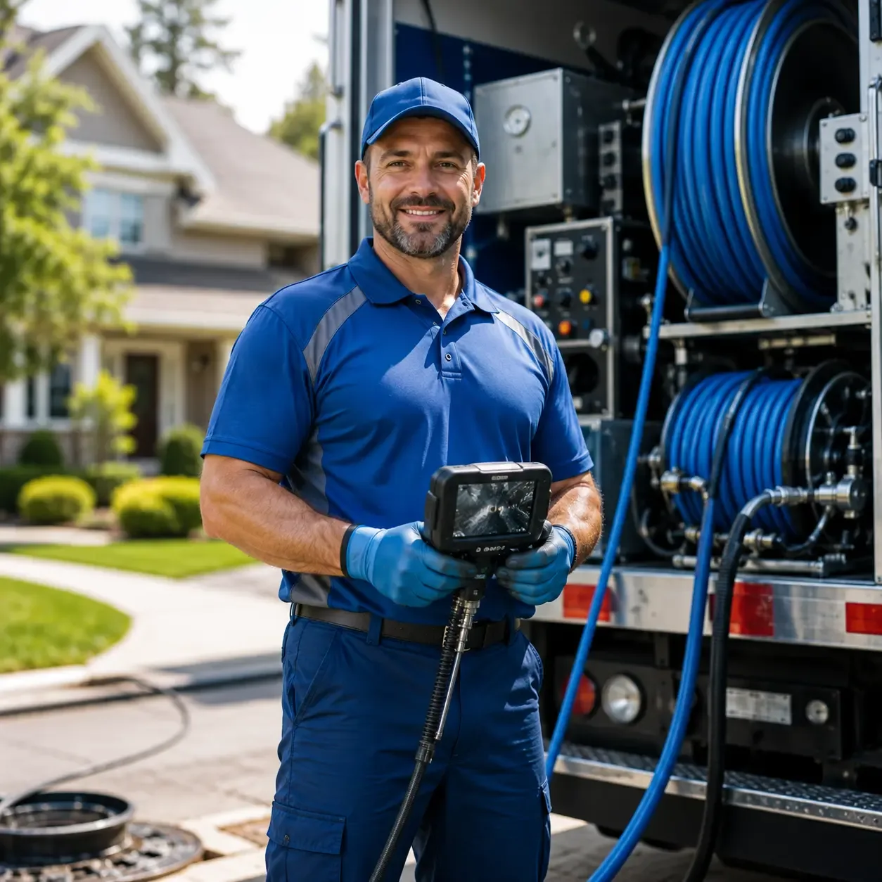 Local outdoor drain cleaning specialists in Monticello, IL